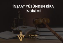 İnşaat Yüzünden Kira İndirimi – Yargıtay 3. HD 2026/2200