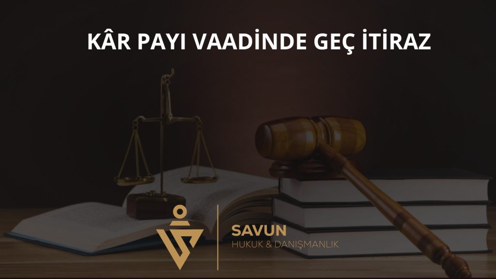 Late Objection in a Profit-Share Investment Case: Court of Cassation