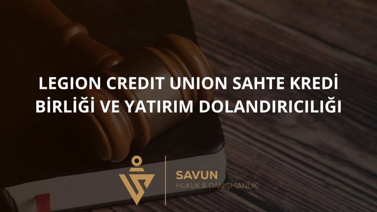 Legion Credit Union (legioncreditunion.com) Sahte Kredi Birliği ve Yatırım Dolandırıcılığı