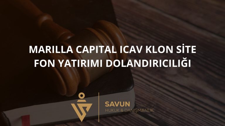 Marilla Capital ICAV (marillacapitalicav.com) Klon Site Fon Yatırımı Dolandırıcılığı