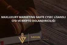 Maxluxury Marketing (maxluxurymarketing.com) Sahte CySEC Lisanslı CFD ve Kripto Dolandırıcılığı
