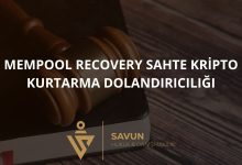 Mempool Recovery Sahte Kripto Kurtarma Dolandırıcılığı