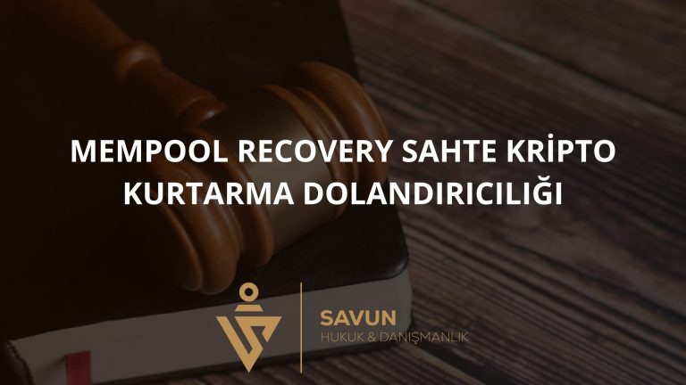 Mempool Recovery Sahte Kripto Kurtarma Dolandırıcılığı 1 Mempool Recovery Sahte Kripto Kurtarma Dolandırıcılığı