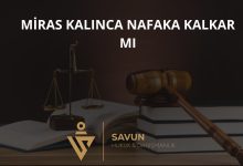 Miras kalan taşınmaz ve yoksulluk nafakası