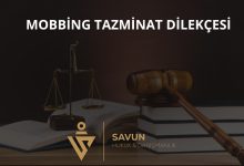 Mobbing tazminat davası dilekçesi örneği