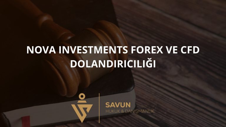Nova Investments (novatrustinvestments.online) Forex ve CFD Dolandırıcılığı