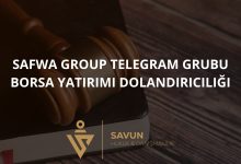 Safwa Group Telegram Grubu Borsa Yatırımı Dolandırıcılığı