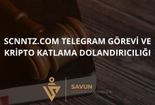 scnntz.com Telegram Görevi ve Kripto Katlama Dolandırıcılığı