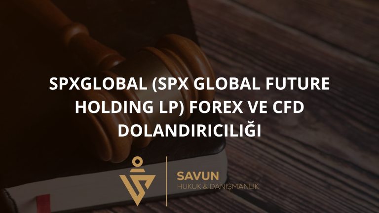 SPXGlobal (SPX Global Future Holding LP) Forex ve CFD Dolandırıcılığı