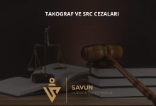 Takograf ve SRC belgesi cezaları