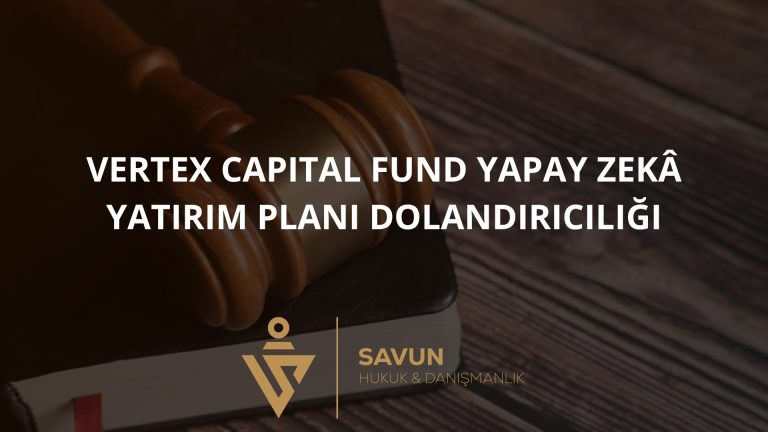 Vertex Capital Fund (vertexcapitalfund.org) Yapay Zekâ Yatırım Planı Dolandırıcılığı