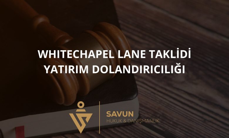 wcsec.com – Whitechapel Lane Taklidi Yatırım Dolandırıcılığı
