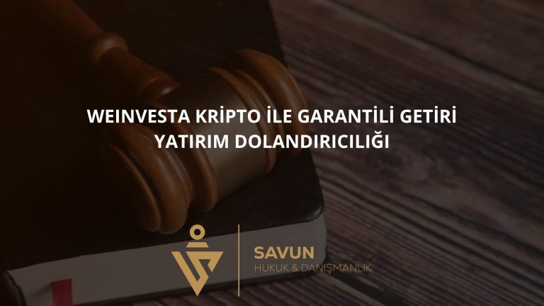 Weinvesta (weinvesta.com) Kripto ile Garantili Getiri Yatırım Dolandırıcılığı