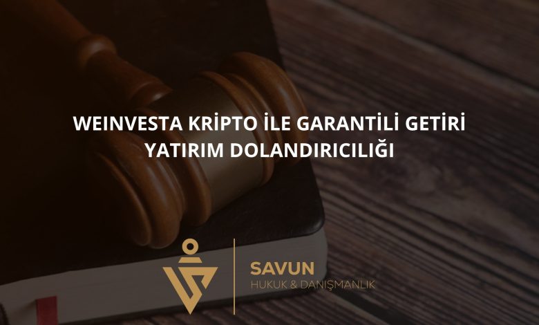 Weinvesta (weinvesta.com) Kripto ile Garantili Getiri Yatırım Dolandırıcılığı
