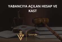 Yabancıya Açılan Hesap ve Kast – Yargıtay 11. CD 2026/4316