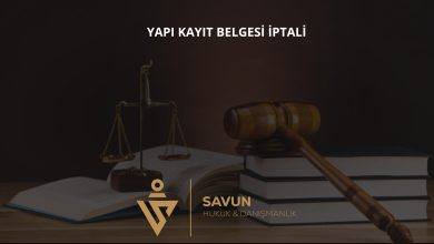 Yapı Kayıt Belgesi İptali